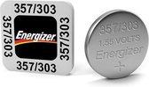 Pile bouton 1 pièce Energizer 357-303 / G13 / SR44W 1.5V