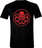 Hydra - Logo Mannen T-Shirt - Zwart - S
