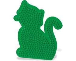 foto van SES Beedz - Strijkkralen legbord - grondplaat - Kat