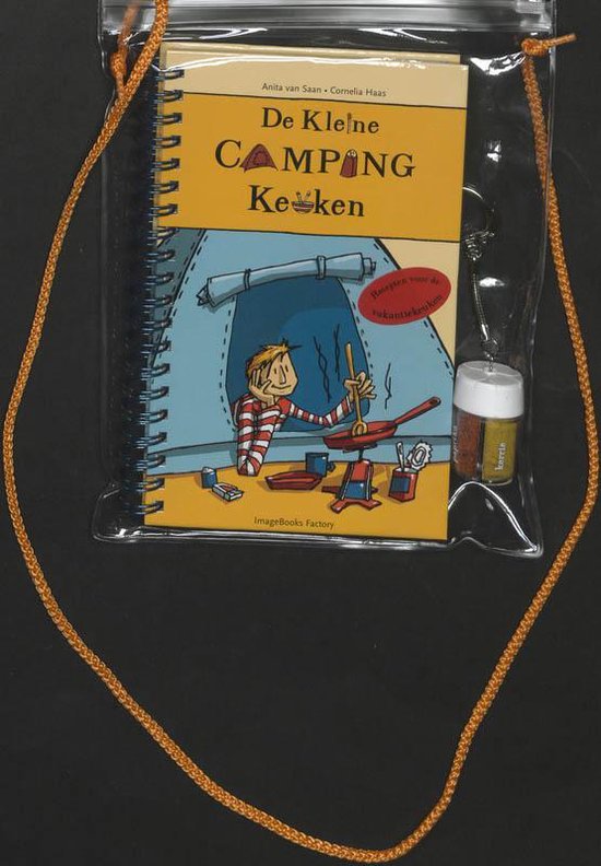 Cover van het boek 'De Kleine Camping Keuken' van C. Haas en A. van Saan