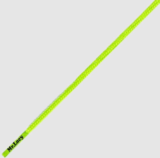 Mr. Lacy - Schoenveters - Veters - Runnies  - Rond - Neon Lime Yellow - veterlengte 90 cm