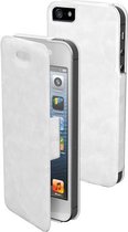 Muvit iFlip Folio Case White voor Apple iPhone 5S / 5