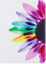 Shop4 - iPad Pro 11 (2018) Hoes - Book Cover Gekleurde Bloem