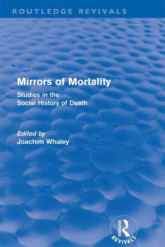 Mirrors of Mortality (Routledge Revivals) - cover