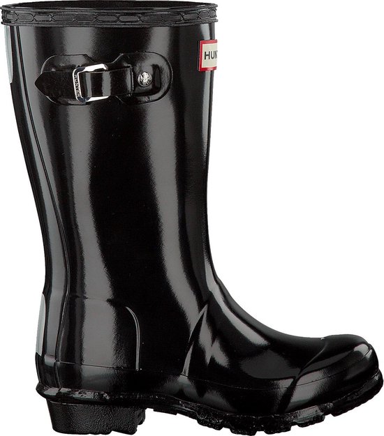 Hunter Meisjes Regenlaarzen Original Kids Gloss - Zwart - Maat 36 | bol.com