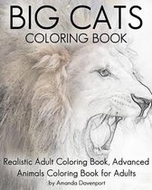 Realistic Animals Coloring Book- Big Cats Coloring Book