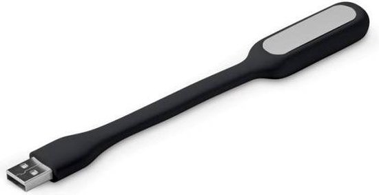 USB lampje - leeslamp - nachtlamp - led - Zwart - DisQounts — afbeelding 2