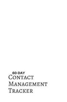 60-Day Contact Management Tracker