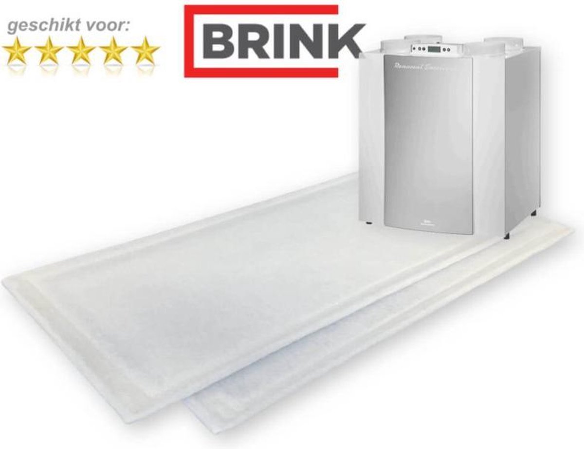 10 sets WTW filters voor Brink Renovent Excellent 300/400 - DoosVoordeel