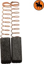 Koolborstelset voor Casals Schuurmachine C500 2P - 6,4x6,4x15mm