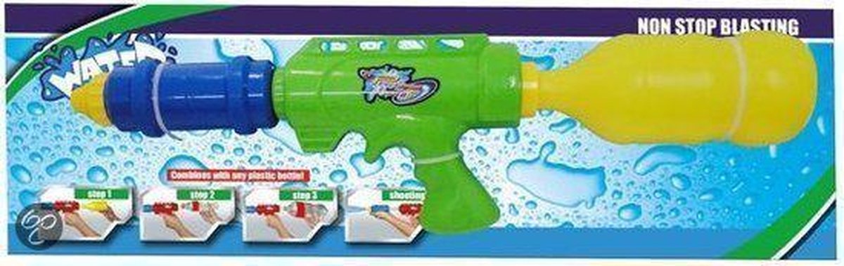Vdm Waterpistool voor petfles groen | bol.com
