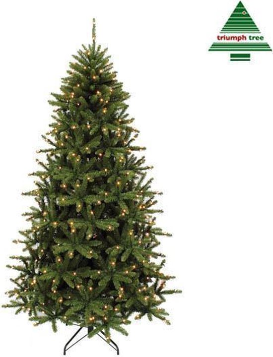 Triumph Tree Swiss Forest Pine - Kunstkerstboom h155d97cm - Met  energiezuinige LED lampjes | bol.com