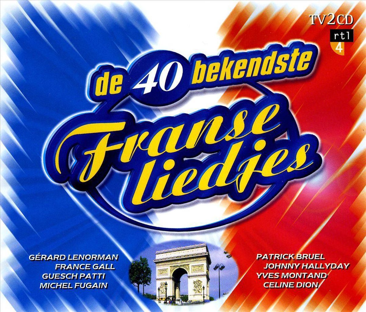 40 Bekendste Franstalige Liedjes, various artists CD (album) Muziek