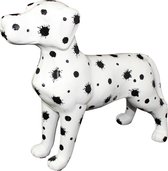 Deense Dog Big Jules XL decoratief object | Hond - Wit met zwarte verfspatten | Pomme pidou