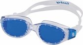 Zwembril met blauwe gebogen lenzen voor volwassenen