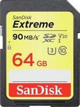 SanDisk Extreme SDXC 64GB - 90MB/s - V30