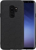 Zwart Hexagon Hard Case voor Samsung Galaxy S9 Plus