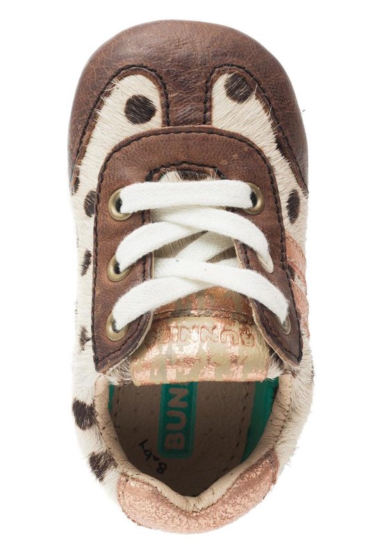 Bunnies Leren lopen Bruin - Maat 19 | bol.com
