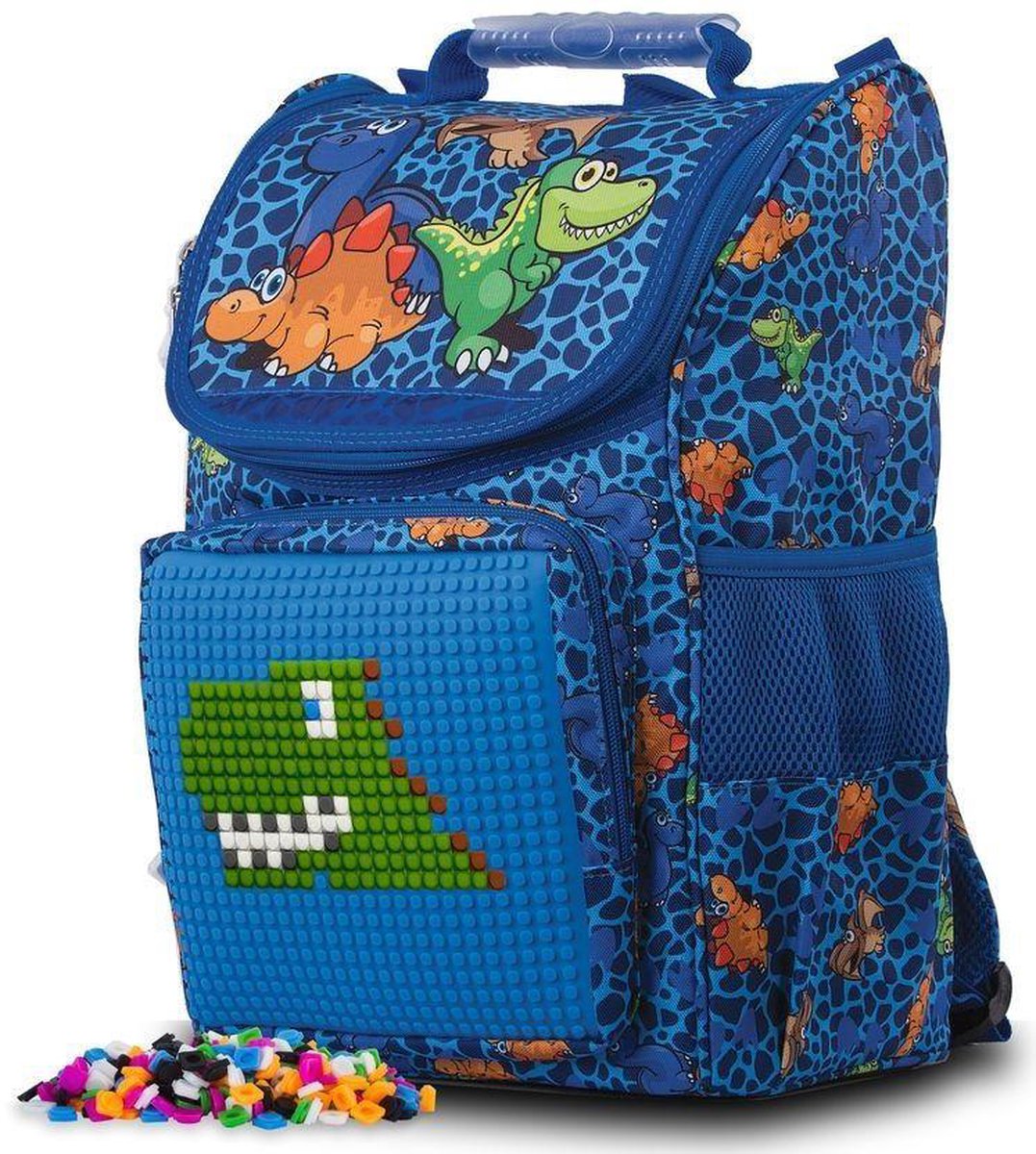 Rugzak Pixie Crew wit/wit 35x25x17 cm