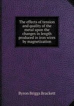The effects of tension and quality of the metal upon the changes in length produced in iron wires by magnetization