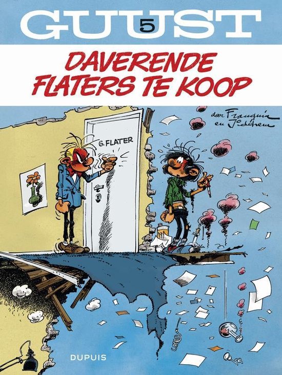 Cover van het boek 'Guust Flater / 05. Daverende Flaters Te Koop' van ... Franquin