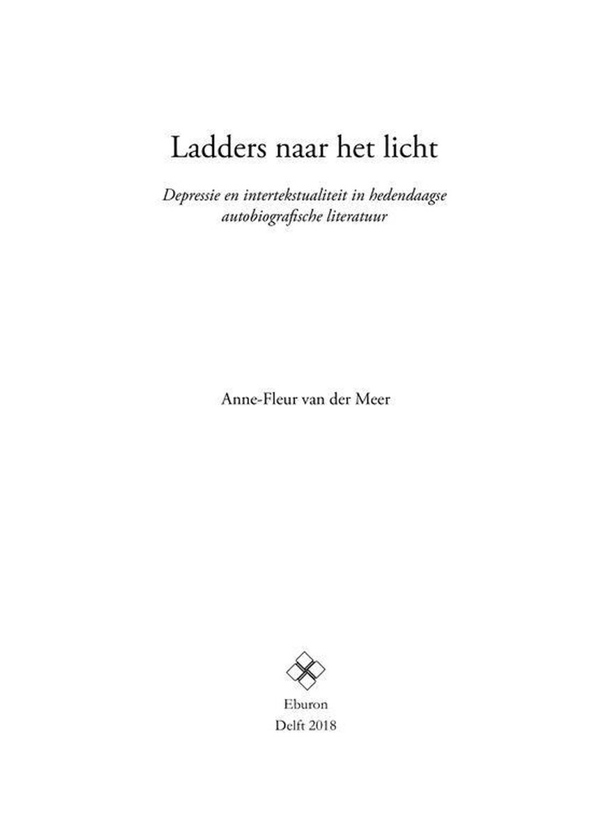 Ladders naar het licht, Anne-Fleur van der Meer | 9789463012126 | Boeken |  bol.com