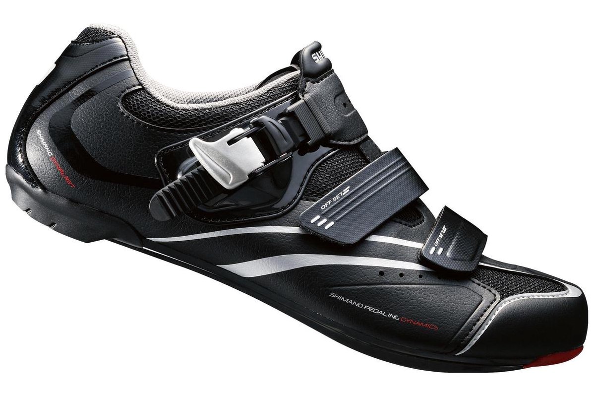 Shimano SH-R088L racefiets schoenen zwart normale pasvorm