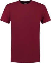 Tricorp T-shirt - Casual - 101001 - wijnrood - maat XS