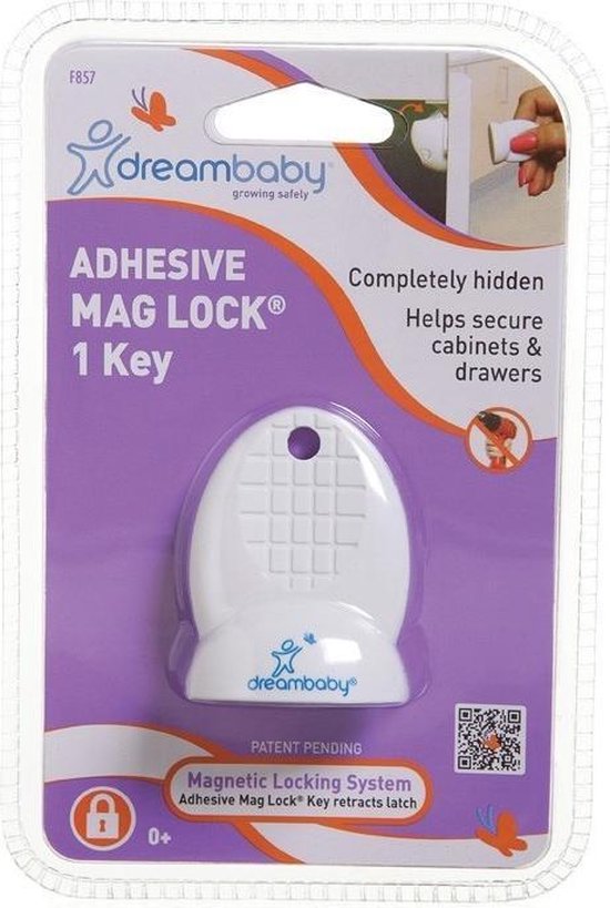 Dreambaby zelfklevend magneetslot | 8 sloten 1 sleutel