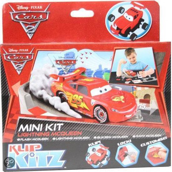 Disney Cars 2 klip kitz mini kit lightning mcqueen