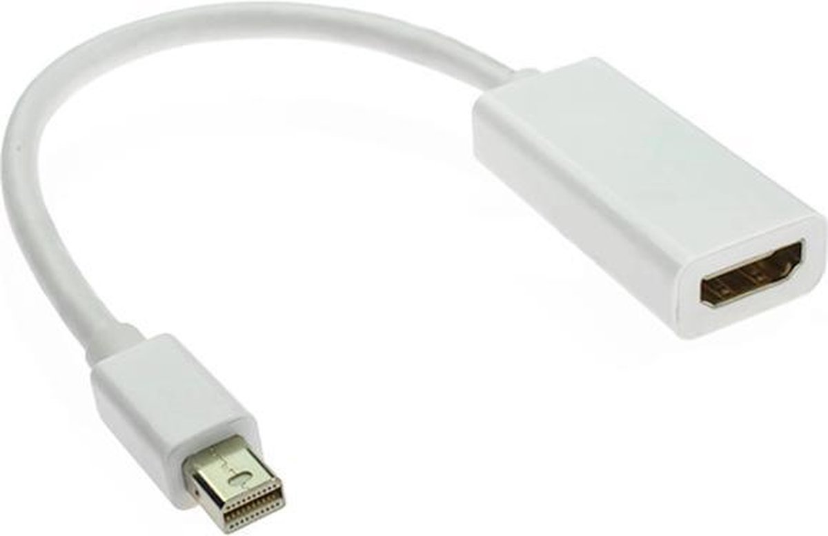Mini Displayport naar HDMI adapter converter, kabeltje voor Macbook Pro / Air