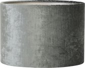 Light & Living Cilinder Lampenkap Gemstone - Antraciet - Ø30x21cm - voor Tafellampen, Hanglampen