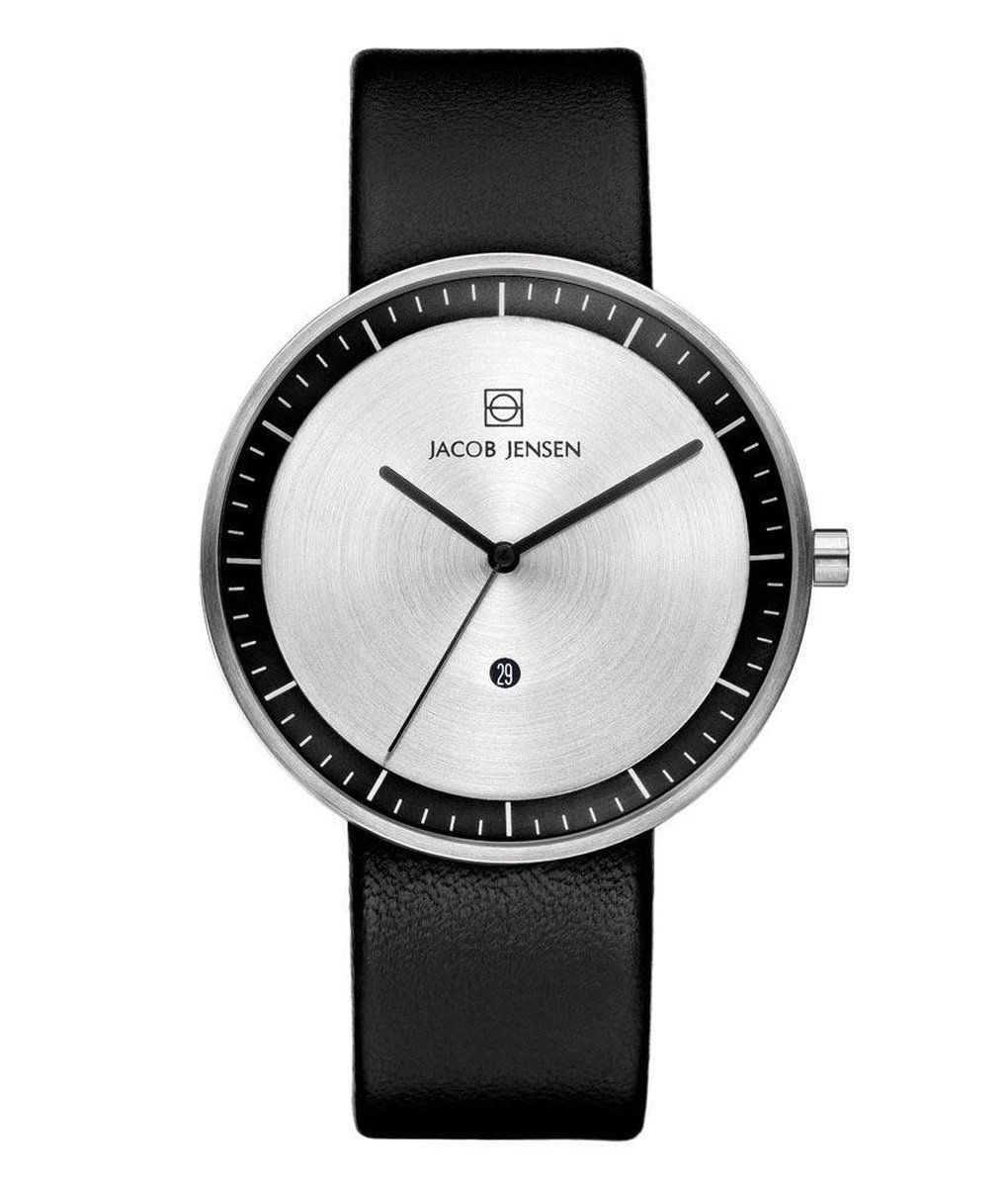 Jacob Jensen 270 horloge heren - zwart - edelstaal