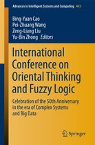 Advances in Intelligent Systems and Computing 443 - International Conference on Oriental Thinking and Fuzzy Logic