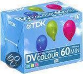 TDK DVM60 Color MiniDV-tapes - 5 stuks