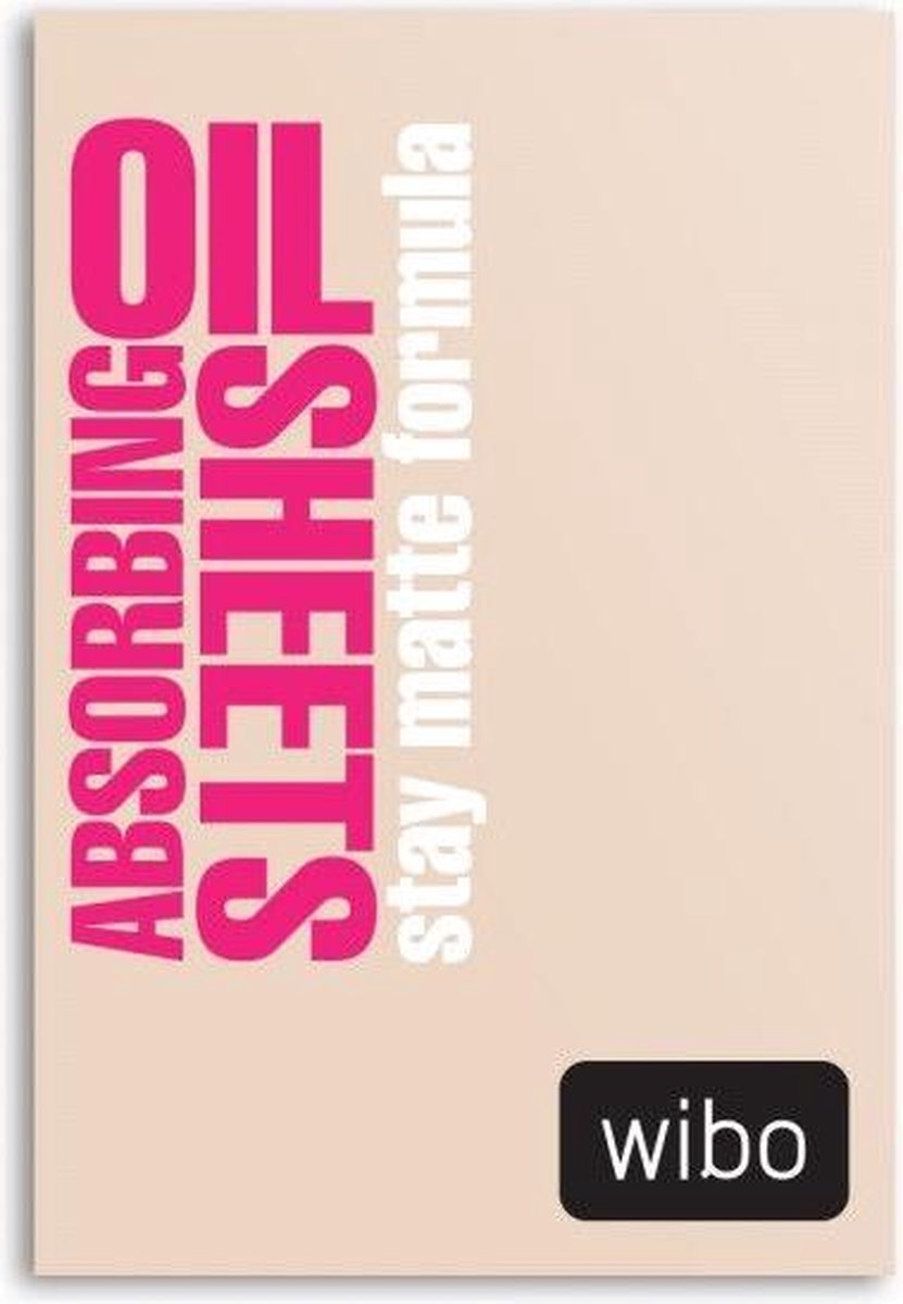 Goedkoopste Wibo - Absorbing Oil Sheets bibułki matujące 40szt
