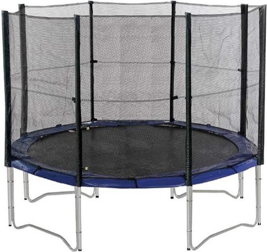 waarschijnlijkheid heel Trechter webspin Universeel Veiligheidsnet voor trampolines 305 cm met 4 poten | bol.com