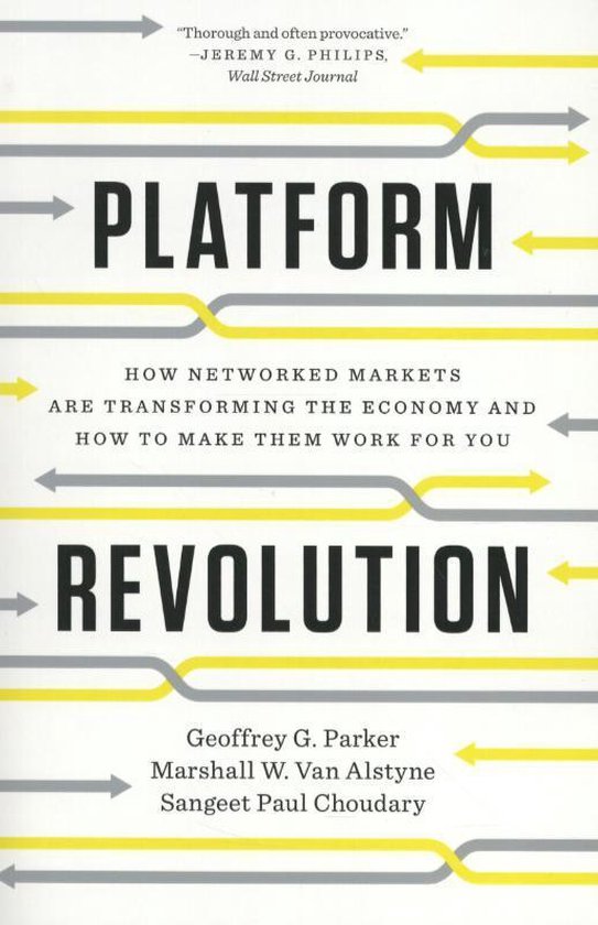Boek cover Platform Revolution van Geoffrey G. Parker (Paperback)