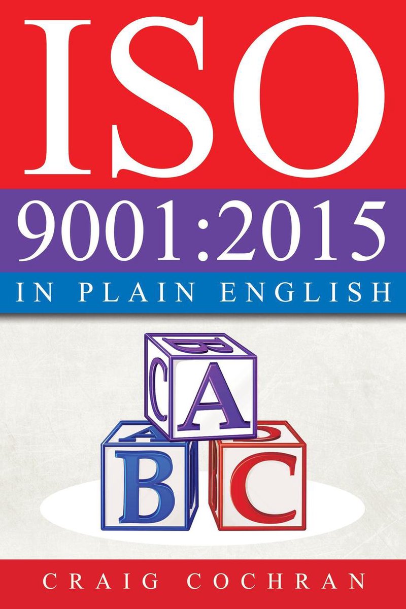 Omslag van ISO 9001:2015 in Plain English