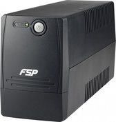 FSP/Fortron FP 800 800VA 2AC outlet(s) Toren Zwart UPS