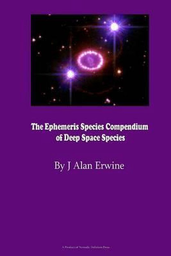 The Ephemeris Species Compendium of Deep Space Species - cover
