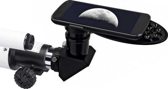 Bresser Telescoop - Classic 60/900 AZ - Sterrenkijker incl. Azimutale Montering en Smartphonehouder - Bresser