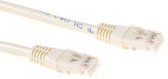 ACT IB8405 - Cat 6 UTP-kabel - RJ45 - 5 m - Ivoor
