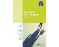 Omslag van Boom fiscale studieboeken  -   Hoofdzaken belastingrecht