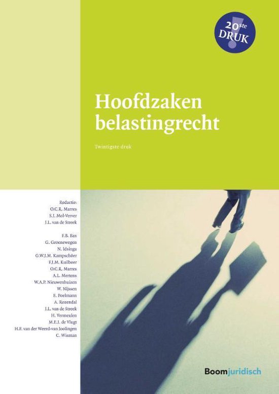 Boom fiscale studieboeken  -   Hoofdzaken belastingrecht - Otto Marres