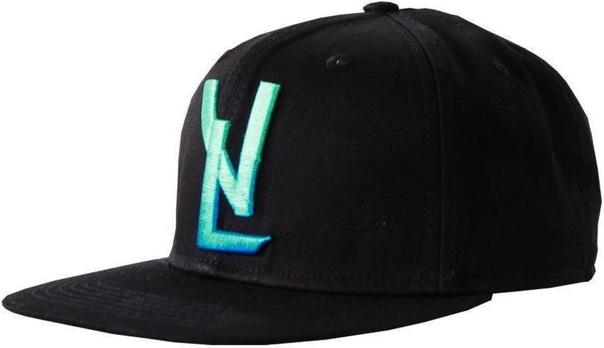 Lauren Rose - Latin Village Festival Dip Dye Logo - Snapback Pet - Blauw