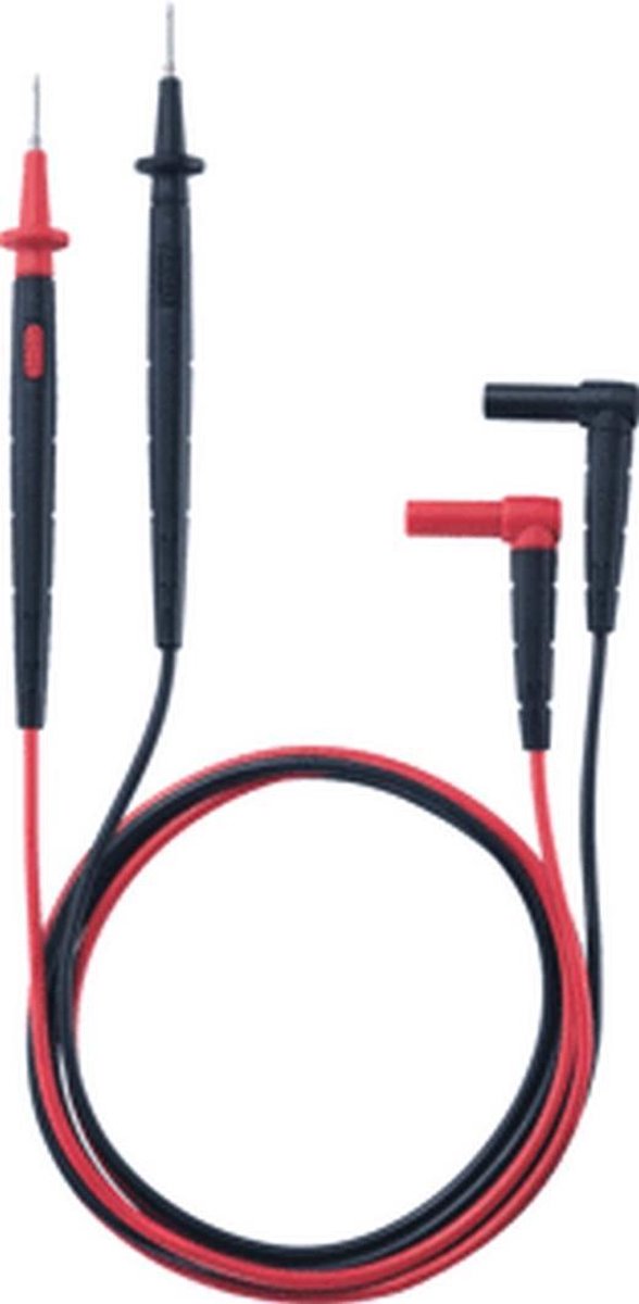 testo 0590 0010 Veiligheidsmeetsnoerenset Stekker 4 mm Testpunt 1.22 m Zwart, Rood 1 stuk(s)