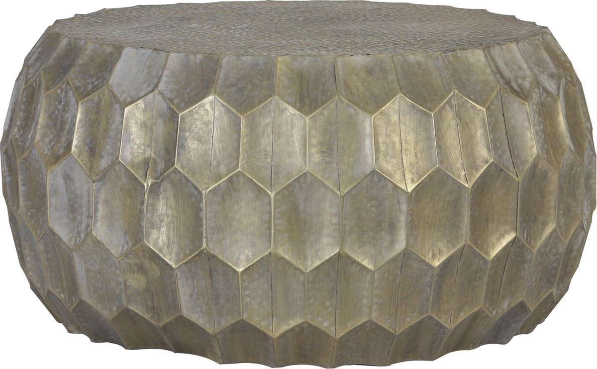 KALAN Bijzettafel Antiek-goud XL