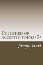 Published or Accepted Poems (3)