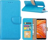 Xssive Hoesje voor Nokia 3.1 PLUS - Book Case - Turquoise